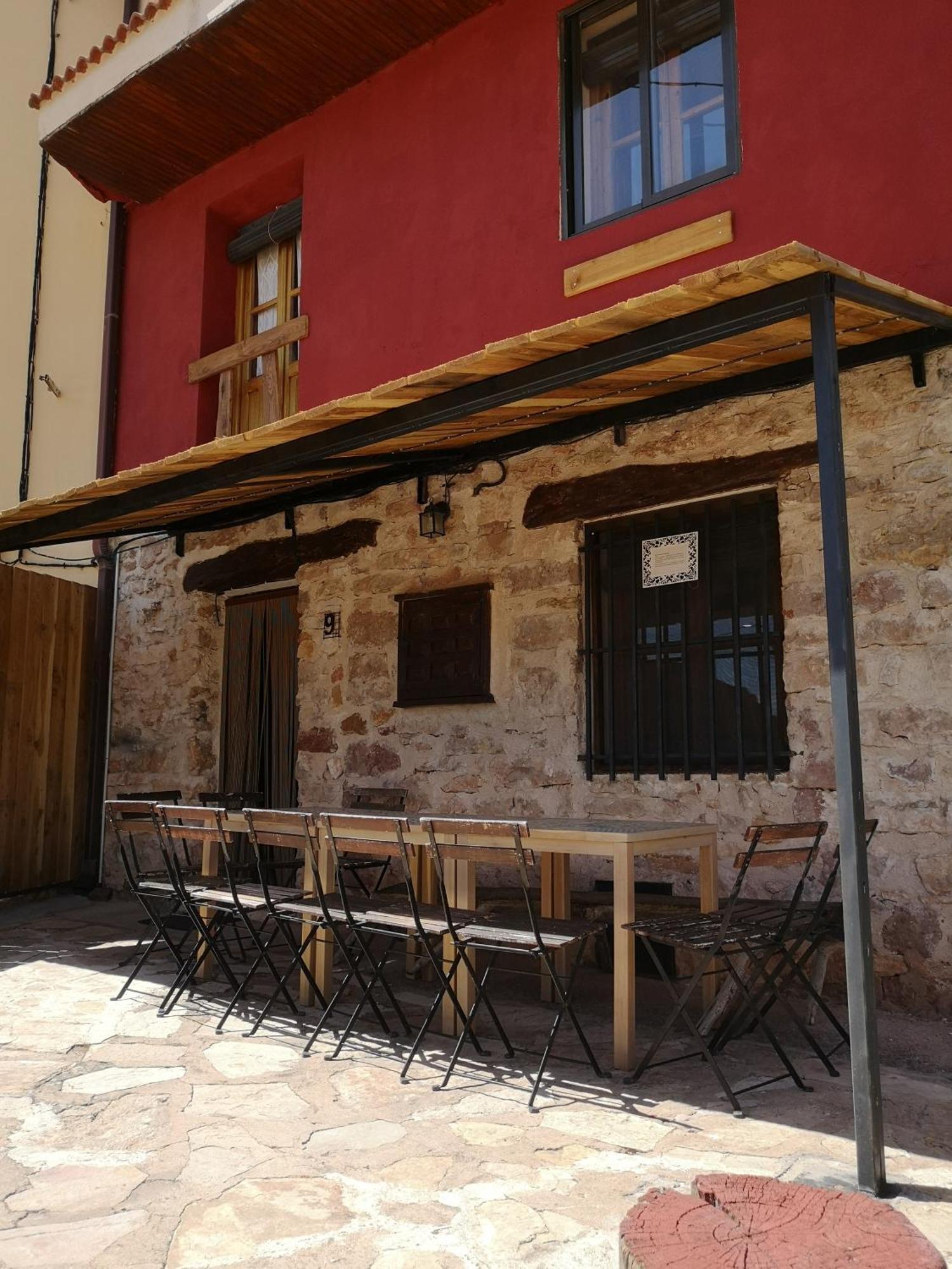 La Casa Roja Del Alto Tajo Appartement Ablanque Buitenkant foto
